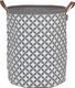 Kosz na pranie Sealskin Diamonds 60L szary (8719401357010) 1