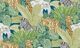 Good Vibes Good Vibes Tapeta Jungle Animals, zielono-czarna 2