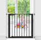 Noma Noma Bramka zabezpieczająca Easy Pressure Fit, 75-82 cm, metal, czarna 1