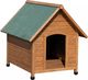 Kerbl Kerbl Buda dla psa, 85 x 73 x 80 cm, brązowo-zielona, 82394 1