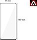 Alogy Szkło Alogy Full Glue case friendly do Xiaomi 11T 5G / 11T Pro 5G Czarne 4