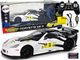 LeanToys Auto Sportowe Wyścigowe R/C 1:18 Corvette C6.R Biały 2.4 G Światła 1