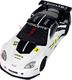 LeanToys Auto Sportowe Wyścigowe R/C 1:18 Corvette C6.R Biały 2.4 G Światła 2