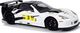 LeanToys Auto Sportowe Wyścigowe R/C 1:18 Corvette C6.R Biały 2.4 G Światła 4