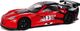 LeanToys Auto Sportowe Wyścigowe R/C 1:18 Corvette C6.R Czerwony 2.4 G Światła 1