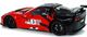 LeanToys Auto Sportowe Wyścigowe R/C 1:18 Corvette C6.R Czerwony 2.4 G Światła 4