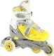Rolki Nils Extreme NH18331 z wymienną płozą regulowane żółte r. 35-38 12
