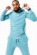Justhype Justhype Acid Wash Hoody TWLR-137 Niebieskie L 1