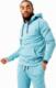 Justhype Justhype Acid Wash Hoody TWLR-137 Niebieskie L 1