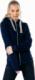 Justhype Justhype Drawstring Zip Hoodie HYPWOMHOOD003 Granatowe 10 1