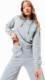 Justhype Justhype Flared Joggers Loungewear Set LABON001 szary 8 3