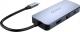 Stacja/replikator Orico USB-C 6w1 (MC-U602P-GY-BP) 1