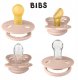 Bibs BIBS TRY-IT PACK BLUSH 4 smoczkowy zestaw prezentowy smoczków niemowlęcych 1
