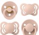 Bibs BIBS TRY-IT PACK BLUSH 4 smoczkowy zestaw prezentowy smoczków niemowlęcych 2