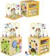 Viga Toys VIGA Activity Box Drewniane Edukacyjne Centrum Gier 5w1 kostka 1