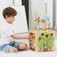 Viga Toys VIGA Activity Box Drewniane Edukacyjne Centrum Gier 5w1 kostka 3