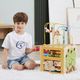Viga Toys VIGA Activity Box Drewniane Edukacyjne Centrum Gier 5w1 kostka 5