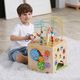 Viga Toys VIGA Activity Box Drewniane Edukacyjne Centrum Gier 5w1 kostka 6