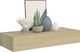 vidaXL Półka ścienna z szufladą, kolor dębu, 60 x 23,5 x 10 cm, MDF 2