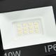 Naświetlacz vidaXL Reflektor LED, 10 W, zimne białe światło 1