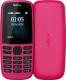 Telefon komórkowy Nokia 105 (2019) Dual SIM Różowy 1