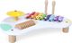 Ecotoys Stolik z instrumentami stół muzyczny cymbałki +18m 3