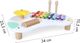 Ecotoys Stolik z instrumentami stół muzyczny cymbałki +18m 4