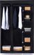 Homede WARDROBE/HOM/ADARA/BLACK/175X110X45 8