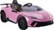 Lean Cars LEAN CARS Auto na akumulator Lamborghini Huracan Różowe 1