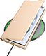 Dux Ducis Dux Ducis Skin Pro kabura etui pokrowiec z klapką Samsung Galaxy S22 Ultra złoty 5