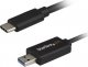 Kabel USB StarTech USB-A - USB-C 2 m Czarny (USBC3LINK) 1