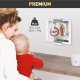 Uchwyt Barkan Uchwyt Ścienny na Tablet 7-12 Barkan Obrotowy 360 Biały	 3