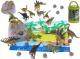 Figurka Zwierzęta edukacyjne - dinozaury + mata i akcesoria (KX5840) 5