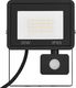 Naświetlacz vidaXL Reflektor LED z czujnikiem, 30 W, ciepłe białe światło 4