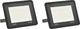Naświetlacz vidaXL Reflektory LED, 2 szt., 50 W, ciepłe białe światło 1