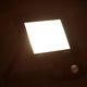 Naświetlacz vidaXL Reflektor LED z czujnikiem, 50 W, ciepłe białe światło 1