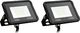 Naświetlacz vidaXL Reflektory LED, 2 szt., 10 W, zimne białe światło 1