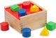 Viga Toys Drewniany Sorter Kształtów Kolorowe Figury Viga Toys 1