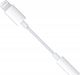 Adapter USB Co2 Lightning - Jack 3,5mm Lightning - Jack 3.5mm Biały 1