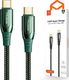 Kabel USB Mcdodo Mcdodo Frost Kabel USB TYP C PD 2.0 QC 4.0 5A 100W 2M zielony 1