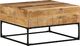 vidaXL Stolik kawowy, 68x68x41 cm, surowe drewno mango 5