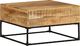 vidaXL Stolik kawowy, 68x68x41 cm, surowe drewno mango 7