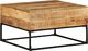 vidaXL Stolik kawowy, 68x68x41 cm, surowe drewno mango 8