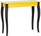 Ragaba Konsola LILLO 85x35 żółta/czarna 1