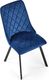 Halmar Krzesło K450 VELVET granatowe 7