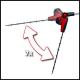 Einhell Nożyce akumulatorowe GC-HH 18/45 Li 41 cm 2