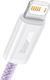 Kabel USB Baseus USB-A - Lightning 2 m Fioletowy (BSU3001PRP) 2
