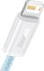 Kabel USB Baseus USB-A - Lightning 2 m Turkusowy (BSU3002BLU) 2