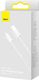 Kabel USB Baseus USB-A - Lightning 2 m Biały (BSU3004WHT) 5