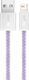 Kabel USB Baseus USB-A - Lightning 1 m Fioletowy (BSU3006PRP) 3